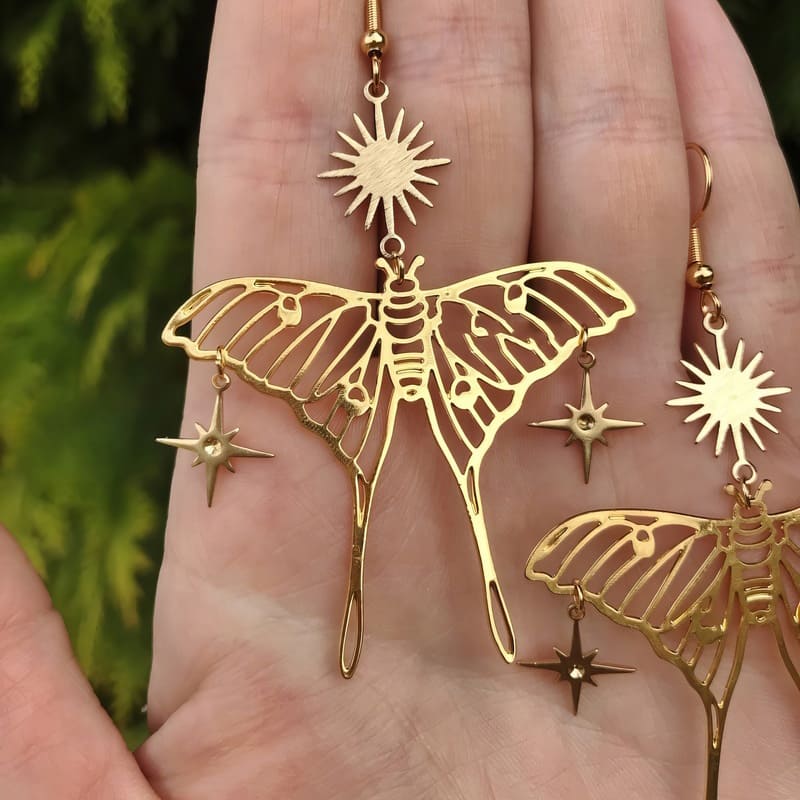 Butterfly earrings